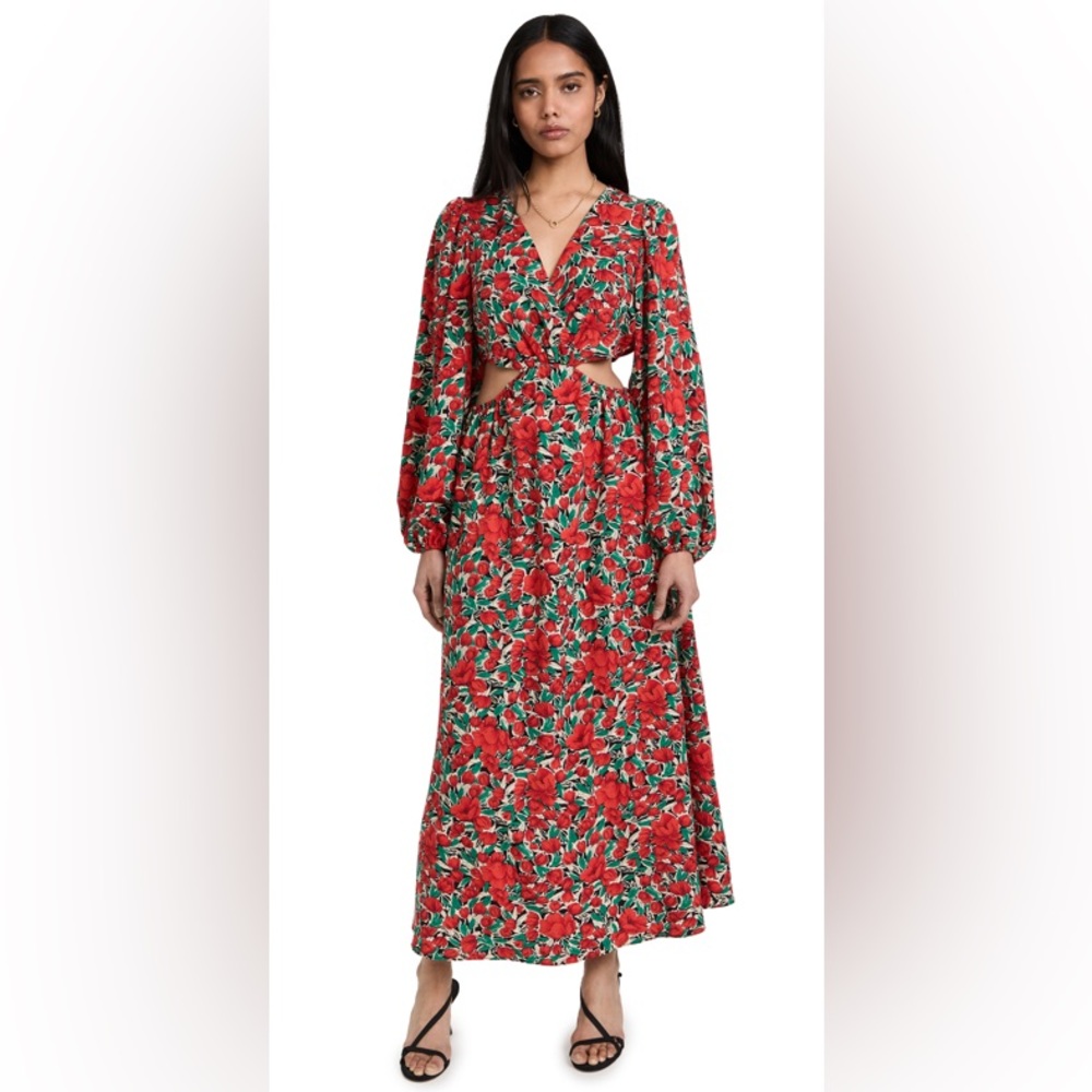 Endless Rose rose dress with side cut out